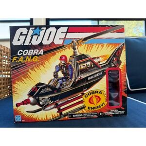 G.I. Joe Retro Collection Cobra F.A.N.G. Vehicle & Pilot - Hasbro 1:18 New NIB
